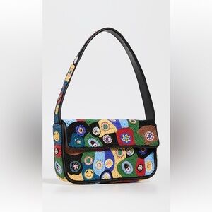 STAUD Tommy Bag in Milliefiori Black NWOT